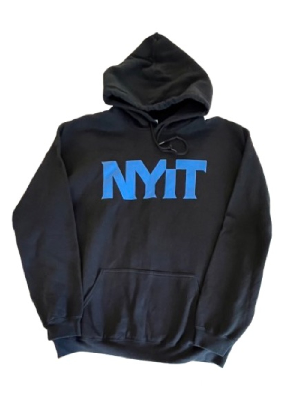 MV Sports- NYIT Classic Black Hooded Sweatshirt. Size: XXL